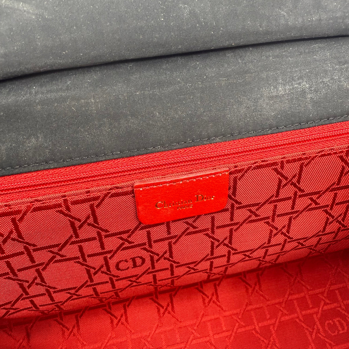 Christian Dior Cannage Tote Bag
