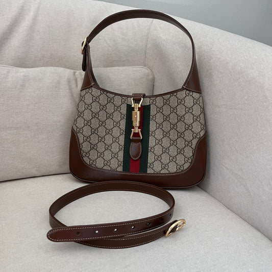 Gucci Jackie Horsebit 1961 (Monogram)