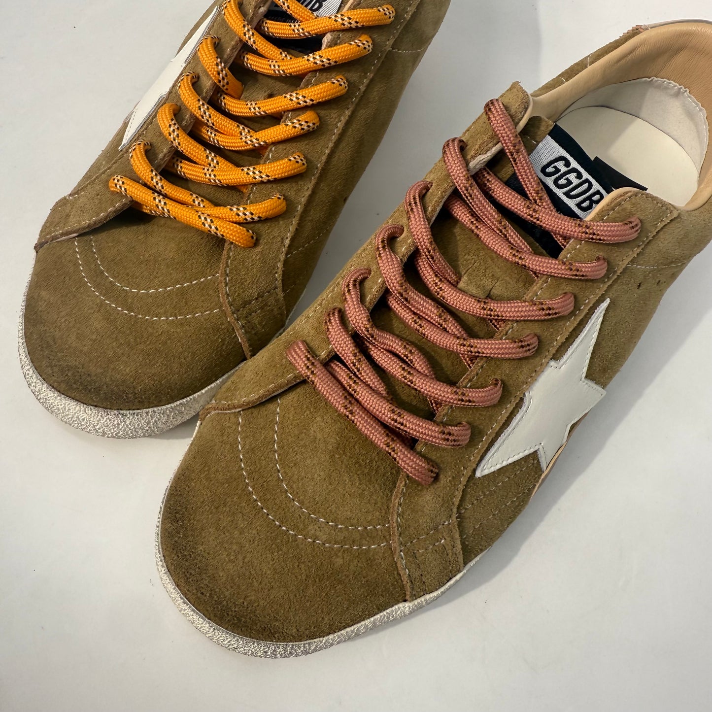 Golden Goose True Star Suede Rubber Shoes
