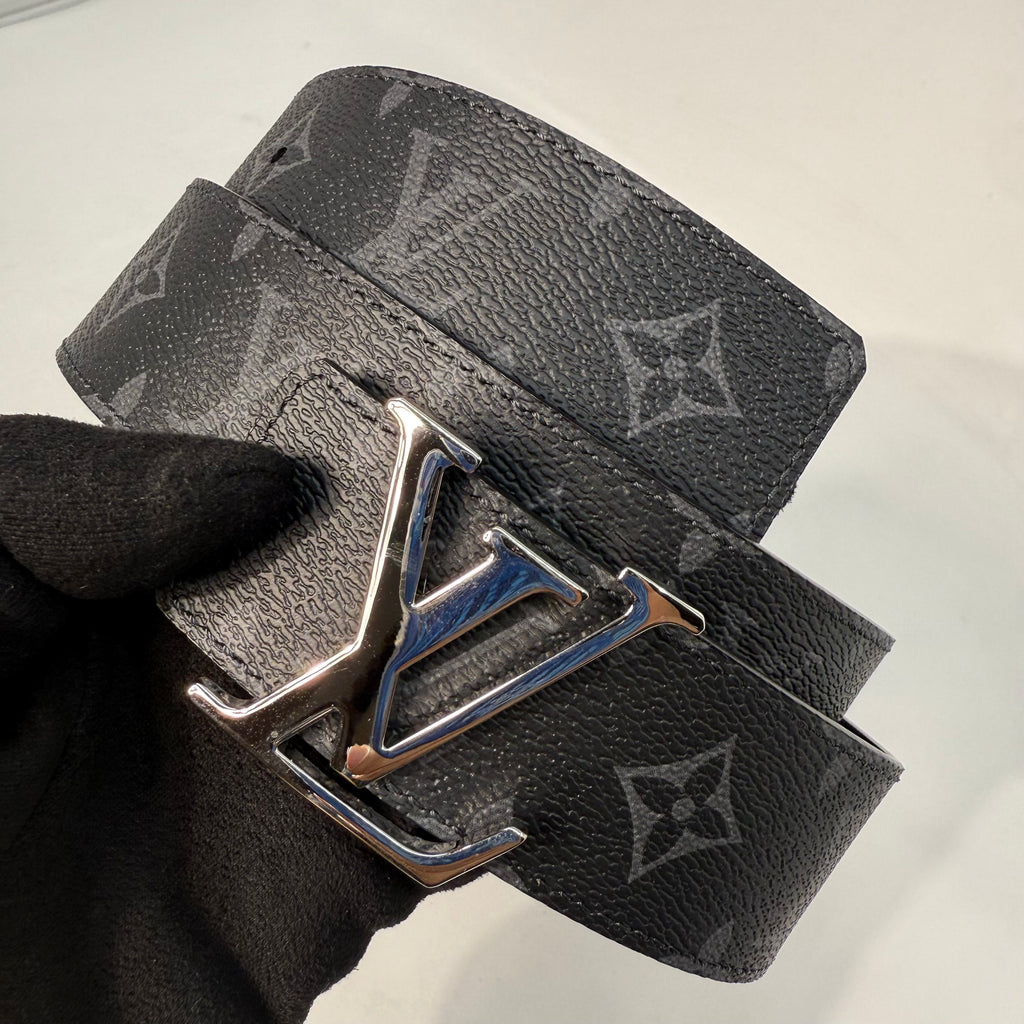 Louis Vuitton LV Initiales Reversible Belt in Monogram Eclipse