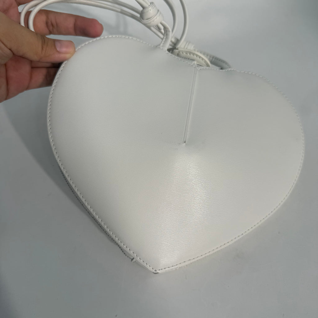 Alaïa Le Cœur Bag White