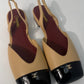 Chanel Square Cap Toe
