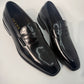 Prada Brushed Leather Mens Shoes