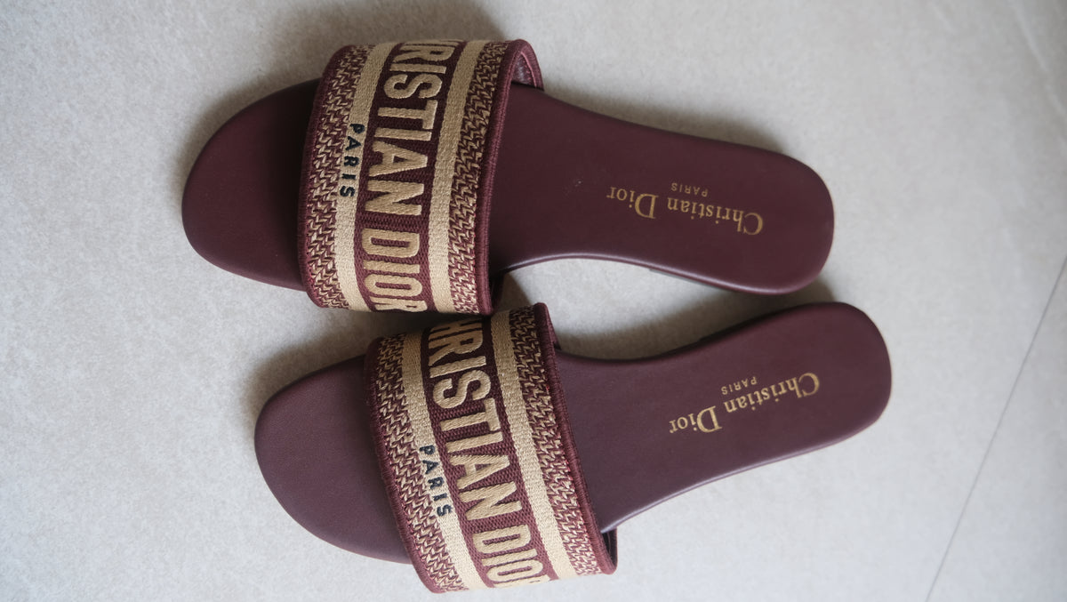 Christian Dior Dway Maroon