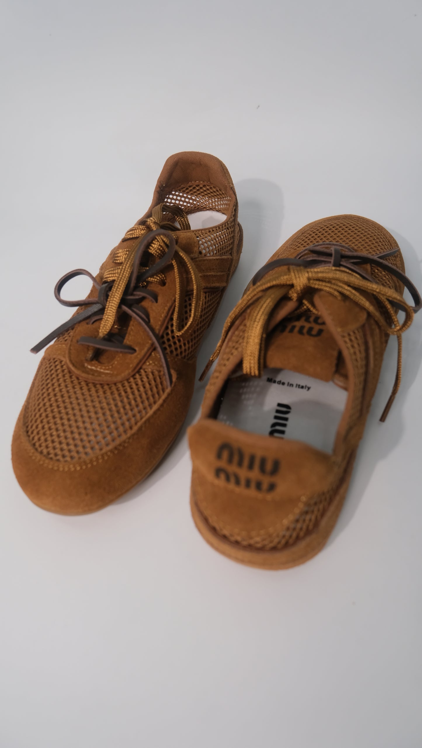 Miu Miu Mesh Sneakers