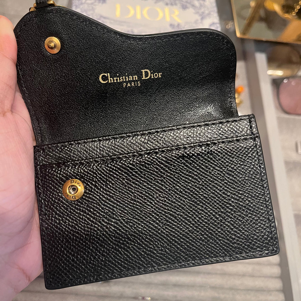 Christian Dior Saddle Wallet