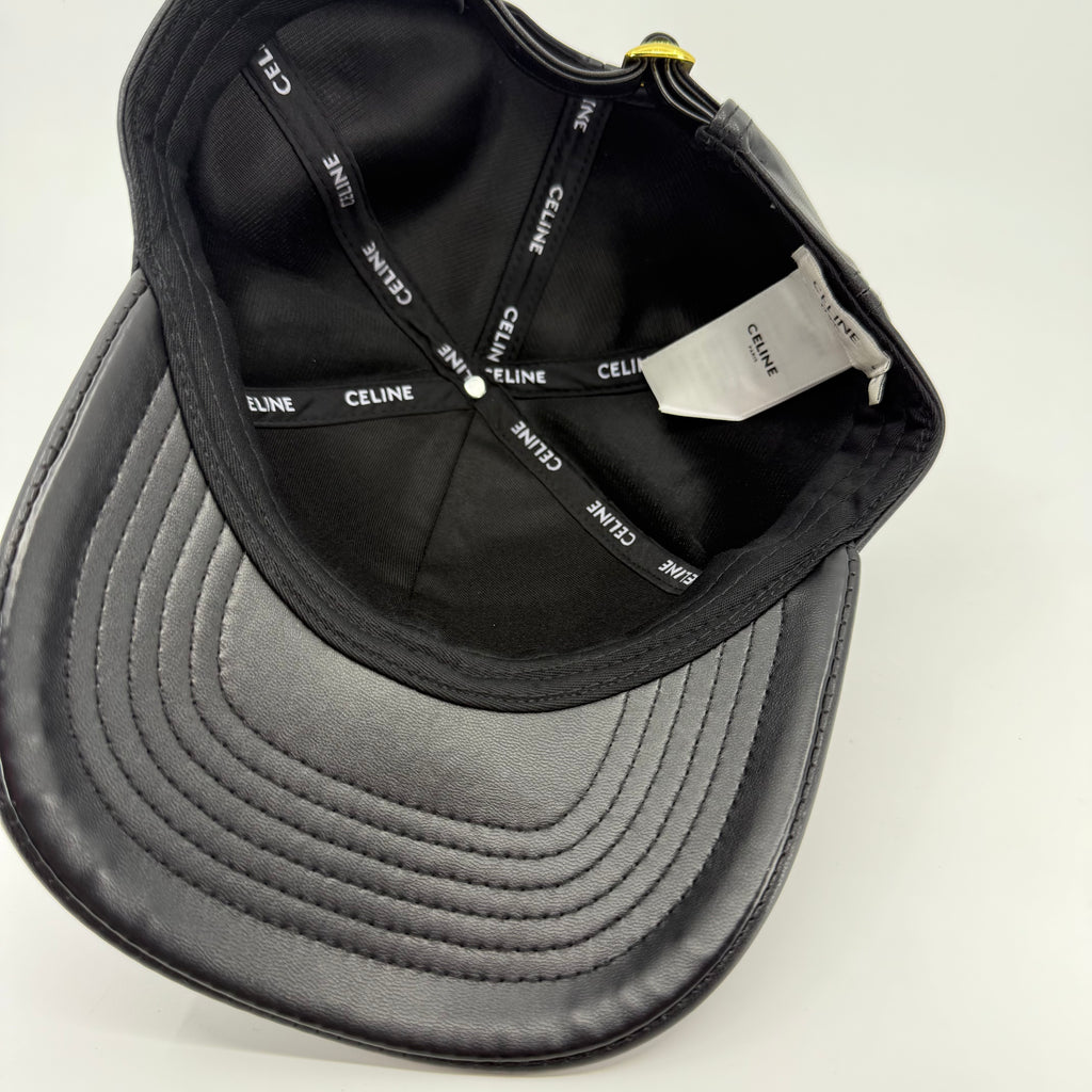 Celine Leather Cap
