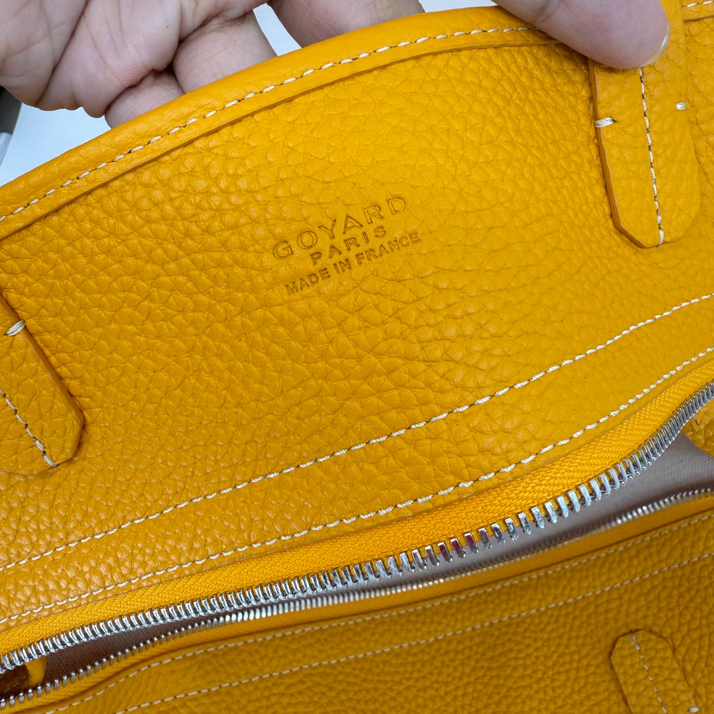 Goyard Hardy Tote Yellow