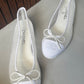 Chanel Mesh Summer Flats (White)