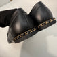 Chanel Calfskin CC Chain Mocassin Loafers