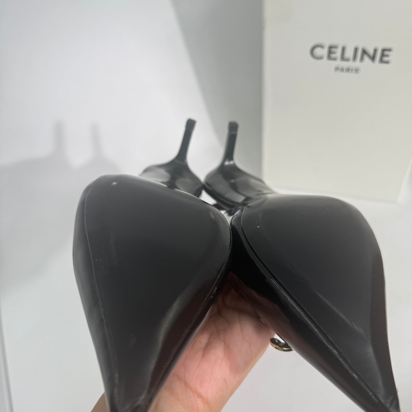 Celine Pointed Slingback Shoes