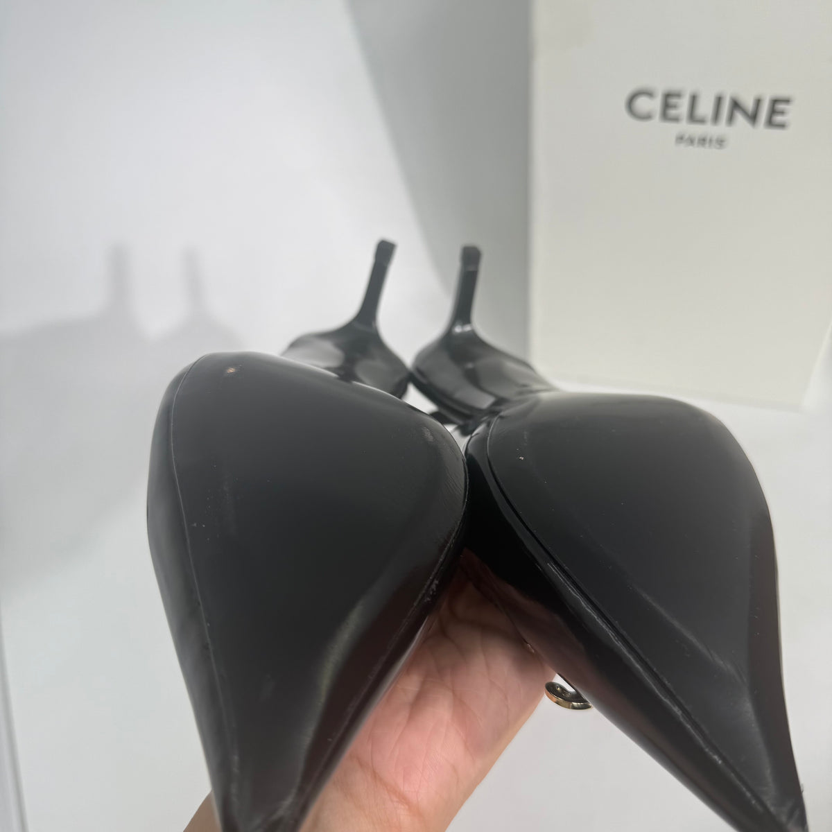 Celine Pointed Slingback Shoes
