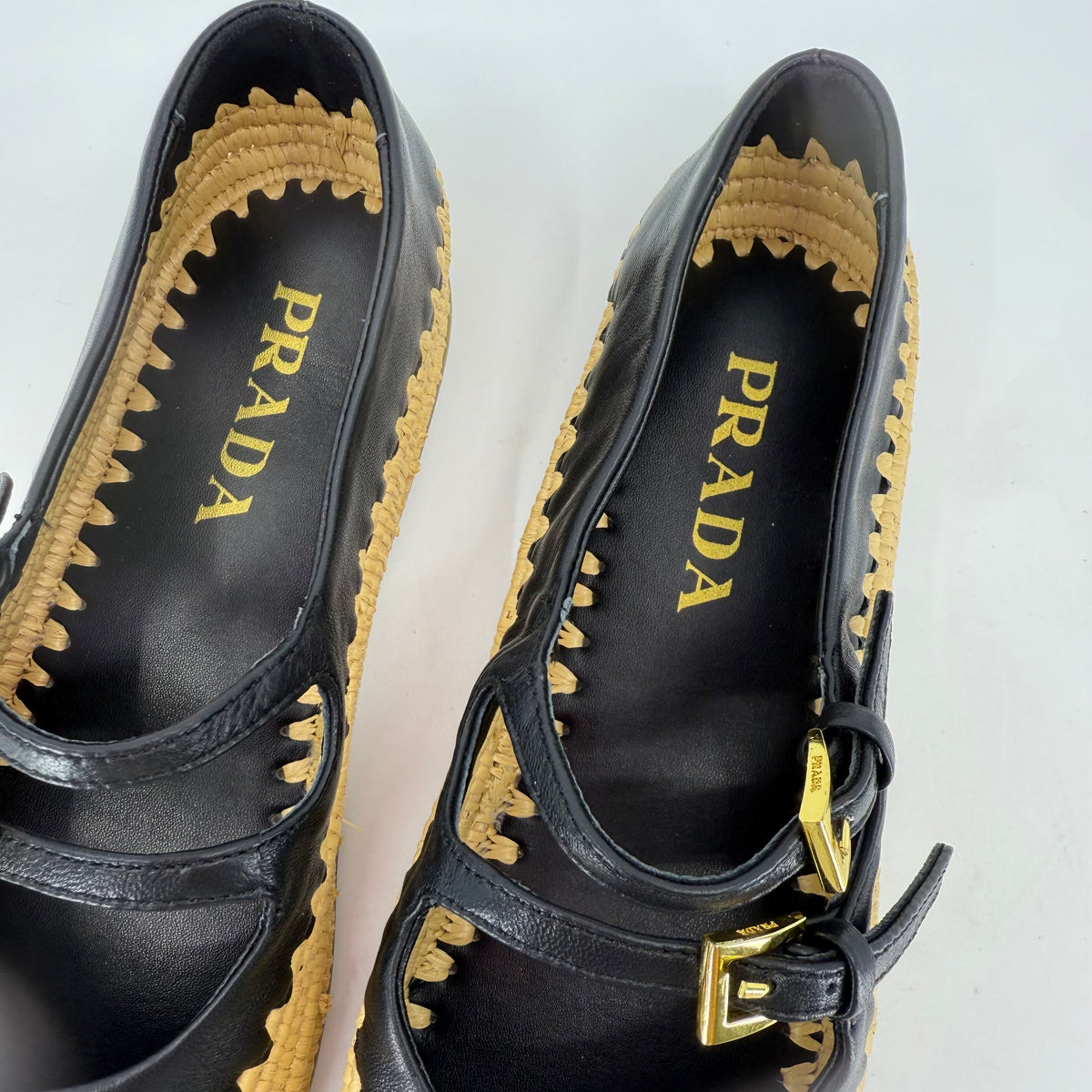 Prada Nappa Ballet Shoes