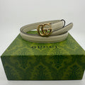 Gucci GG Belt White
