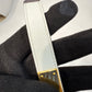 Hermes Kelly White Belt (GHW