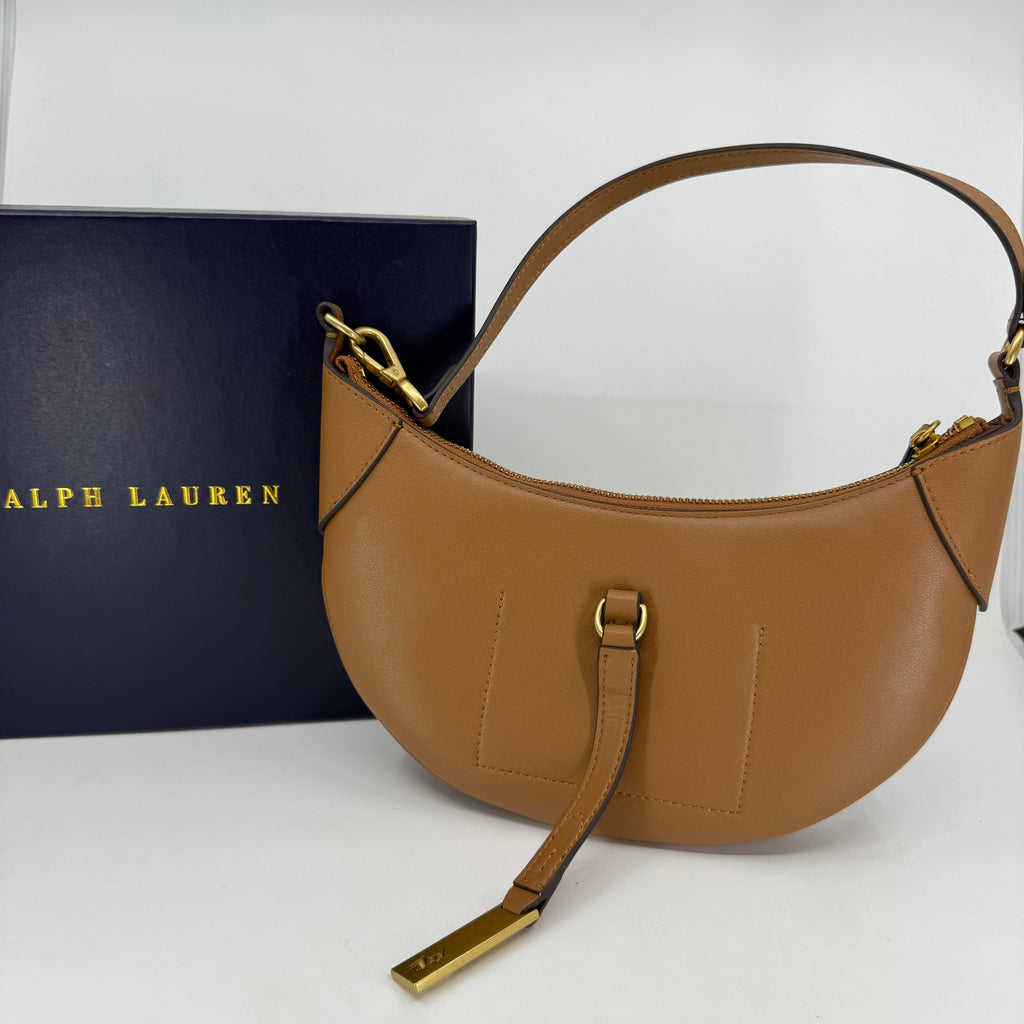 Ralph Lauren Crescent Moon Bag (Brown)