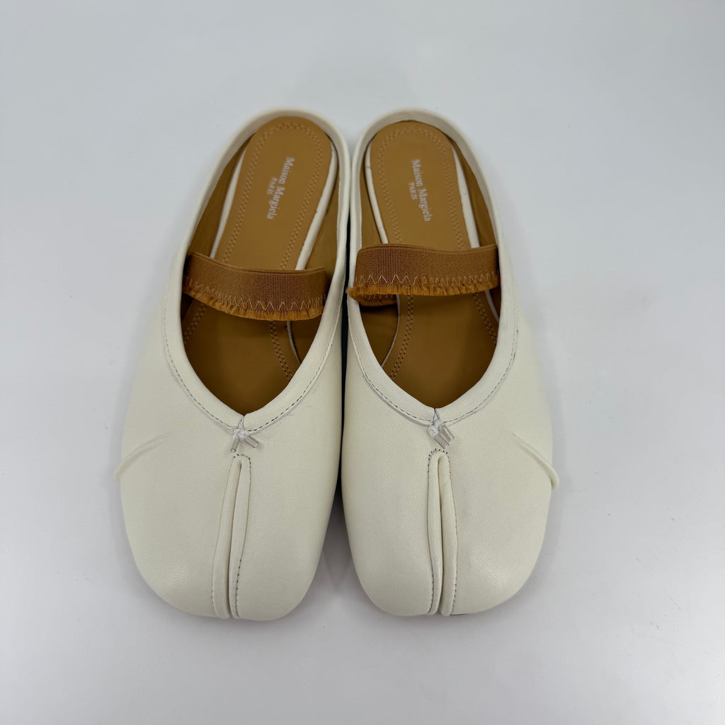 Maison Margiella Flats Mule (White)