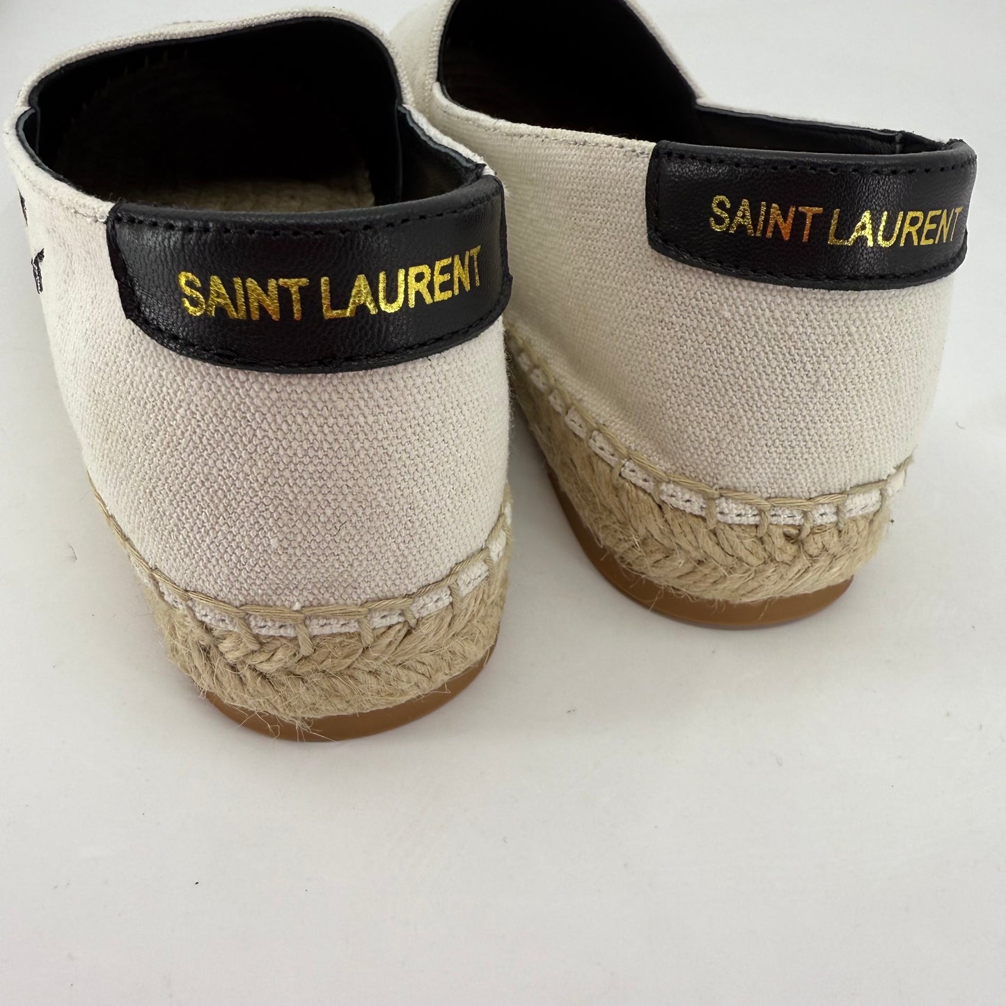 Yves Saint Lauren Espadrille (White)