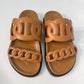 Hermès Extra Sandals in Brown/Camel