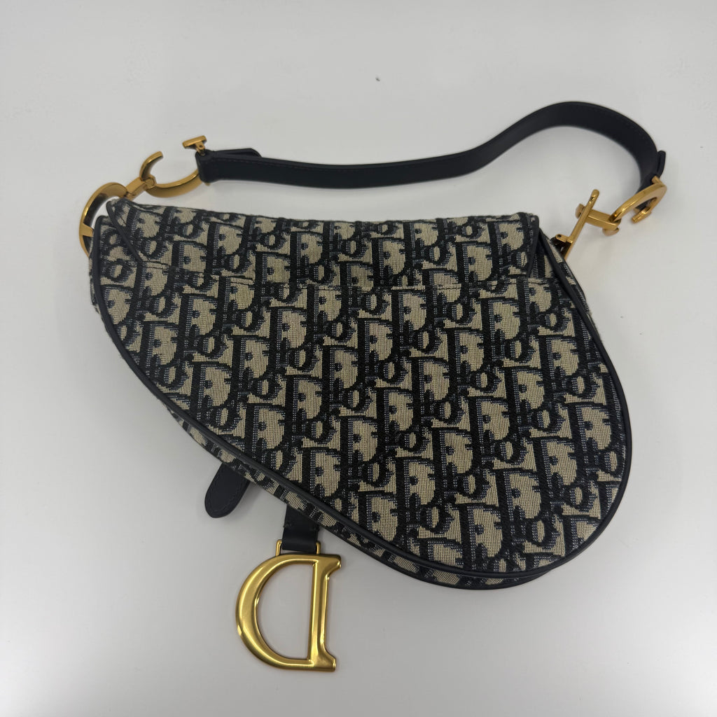 Christian Dior Monogram Saddle Baguette