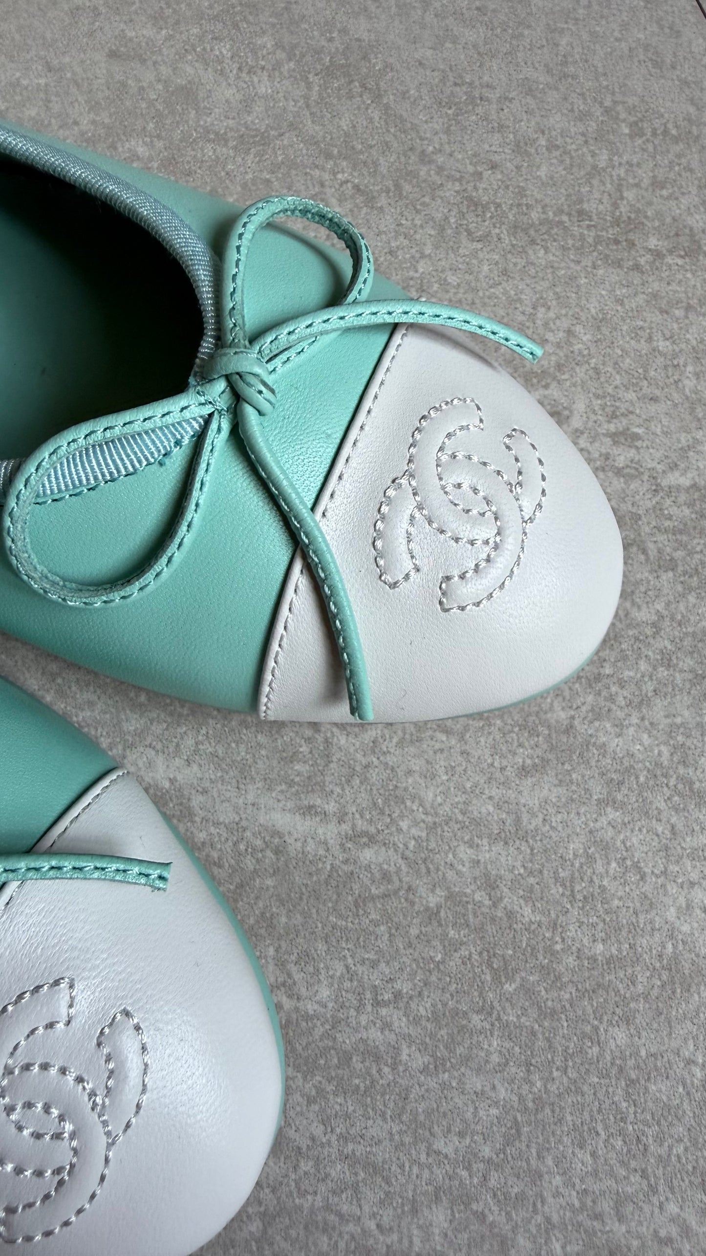 Chanel Ballet Flats Tiffany