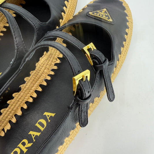 Prada Nappa Ballet Shoes