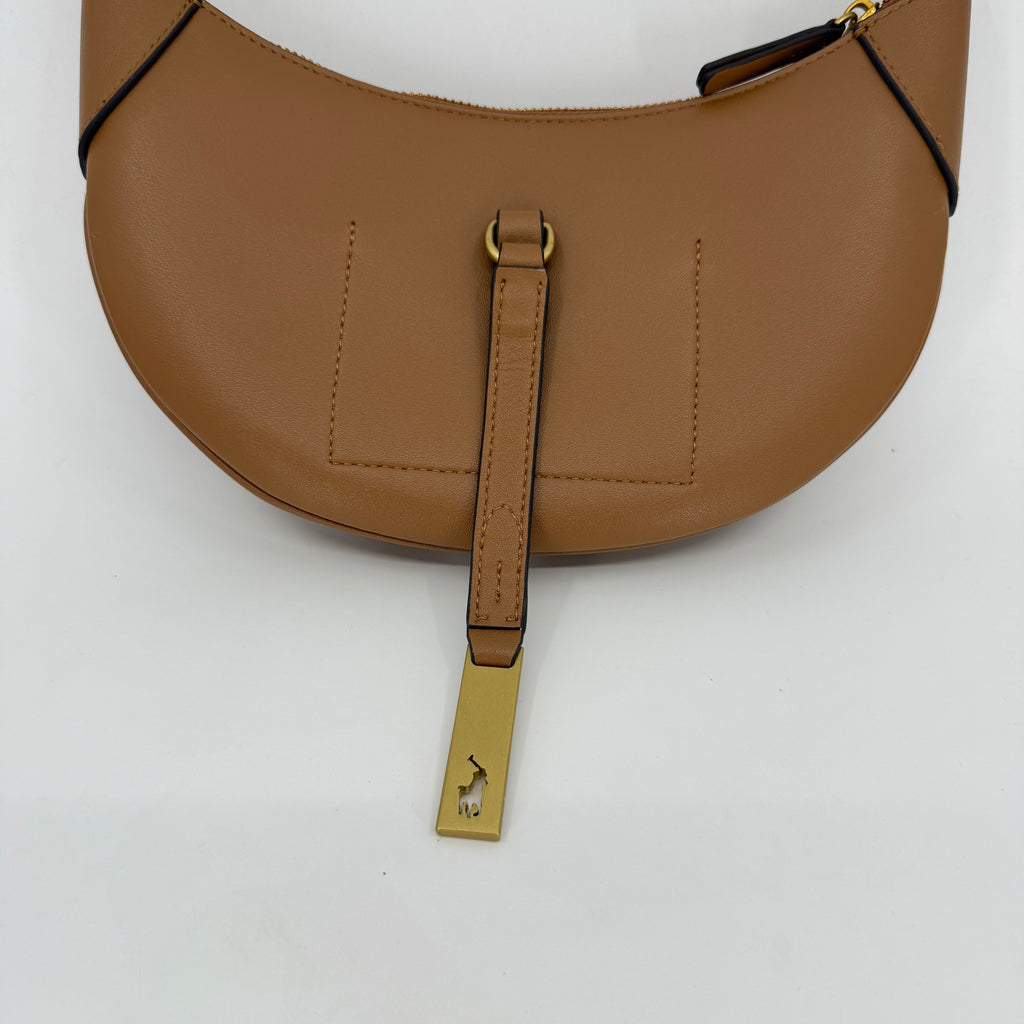 Ralph Lauren Crescent Moon Bag (Brown)