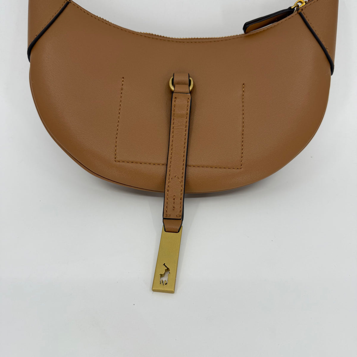 Ralph Lauren Crescent Moon Bag (Brown)