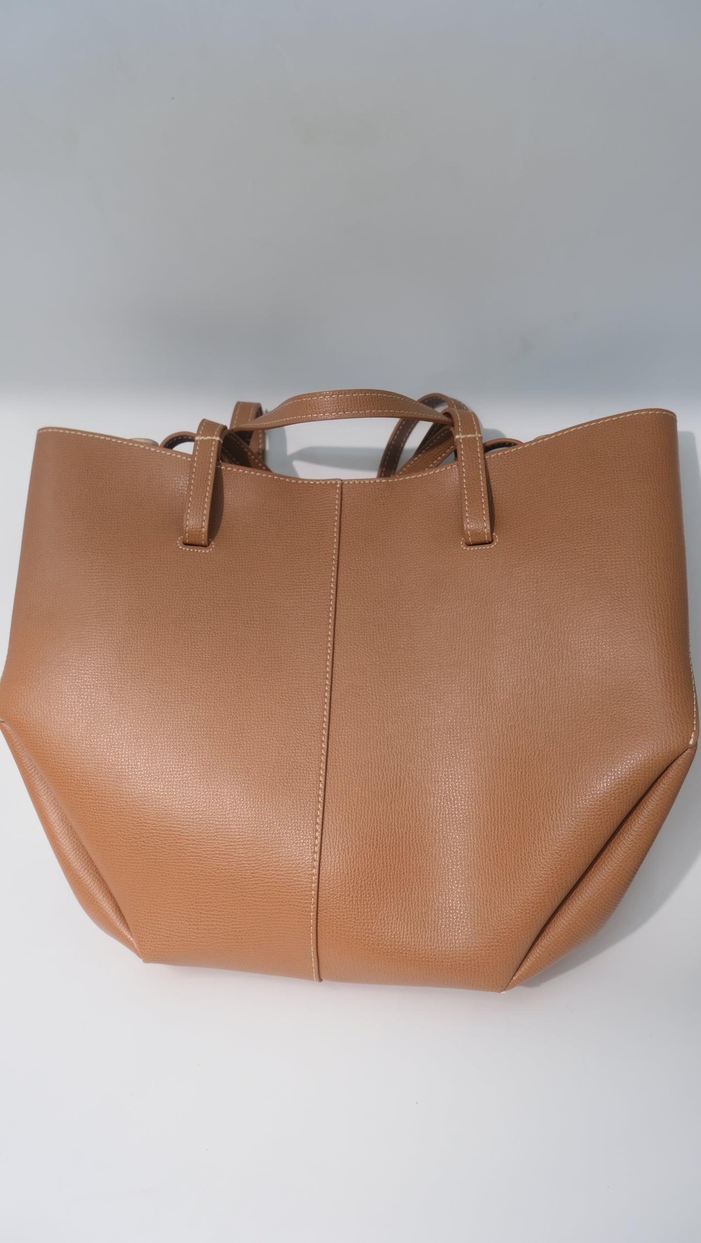 Polène Cyme Textured Large Tote Bag