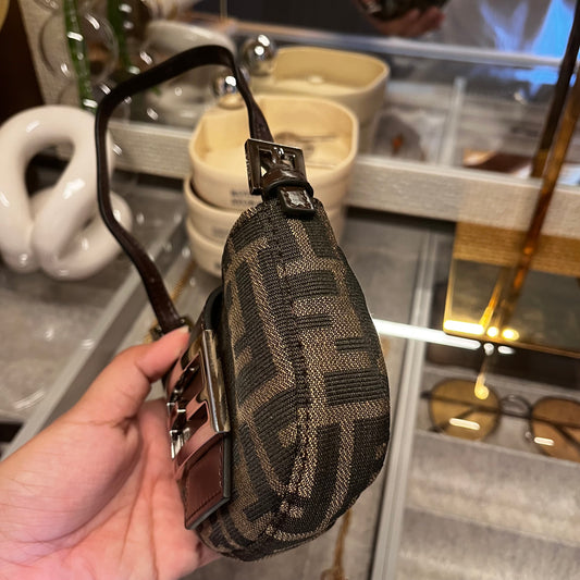 Fendi Mini Croissant Baguette