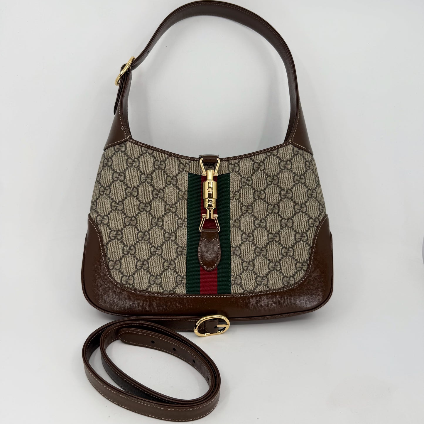Gucci Jackie Horsebit 1961 (Monogram)
