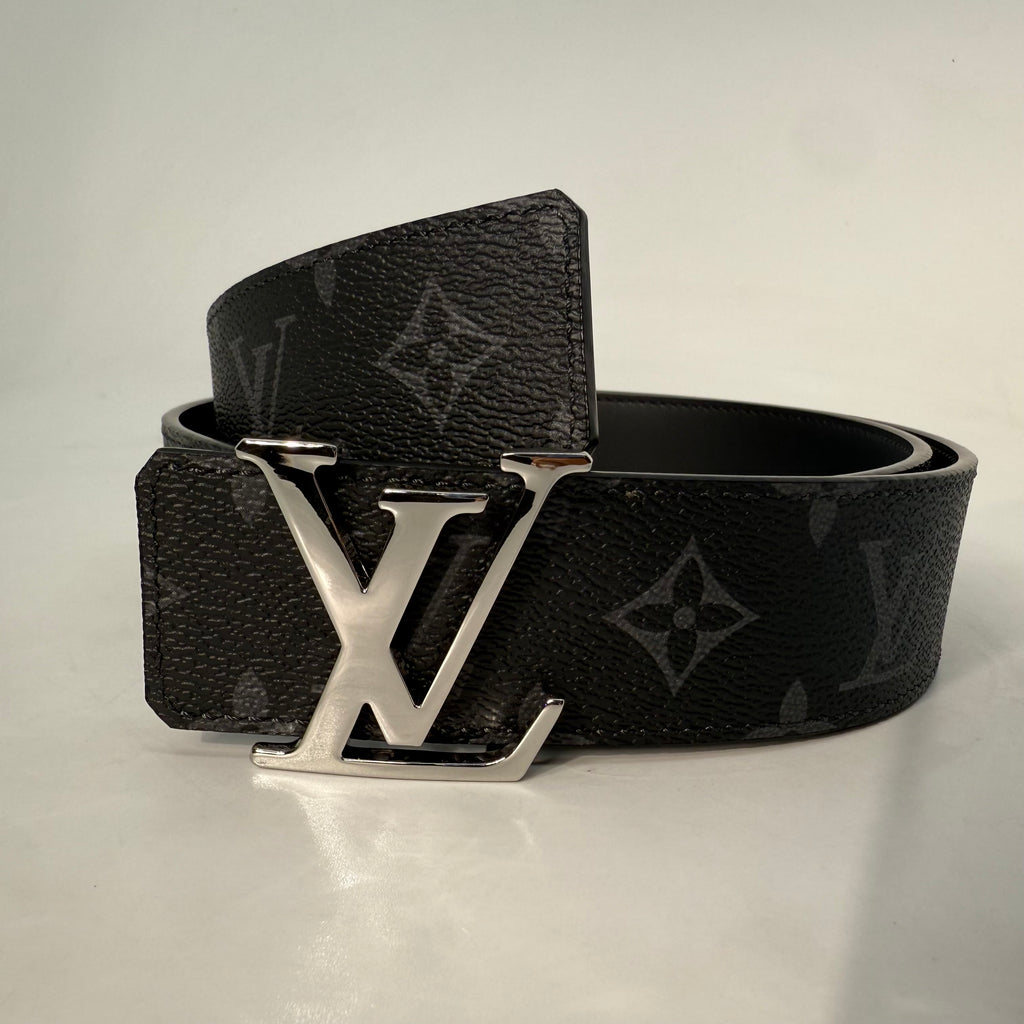 Louis Vuitton LV Initiales Reversible Belt in Monogram Eclipse
