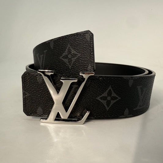 Louis Vuitton LV Initiales Reversible Belt in Monogram Eclipse
