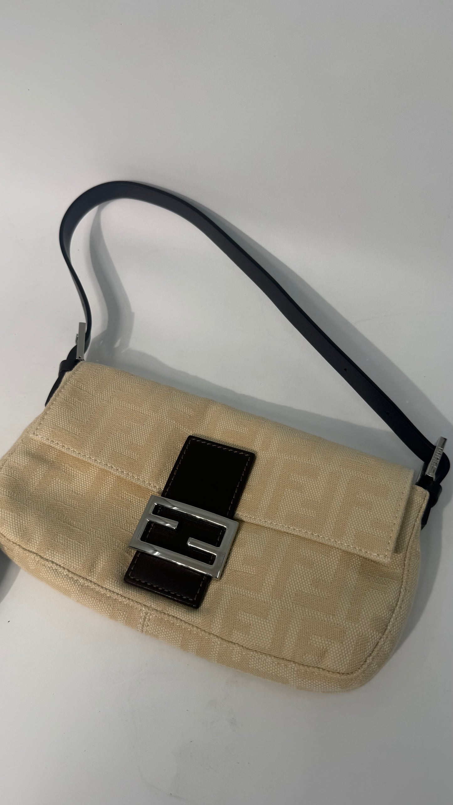 Fendi Monogram Baguette/Crossbody