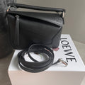 Loewe Puzzle Crossbody (18cm/Black)