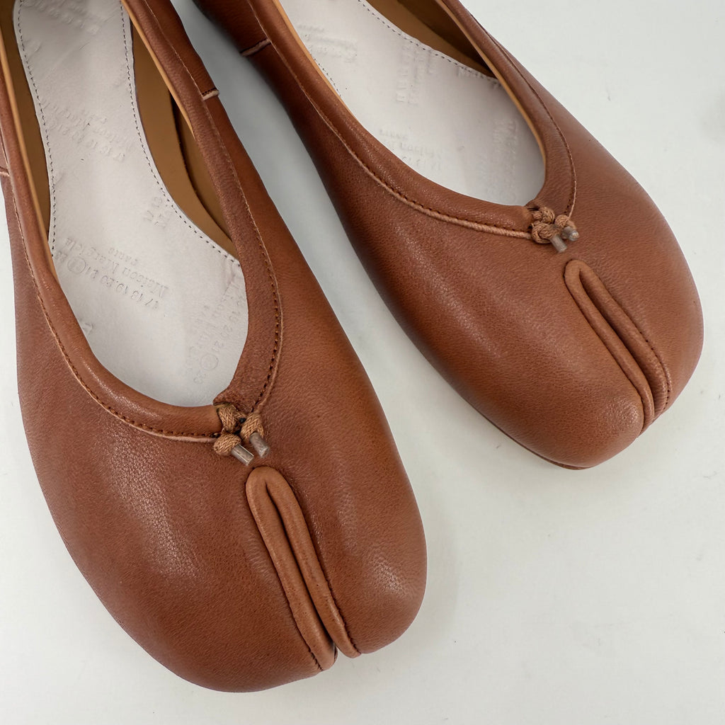 Maison Margiella Tabi Doll Shoes (Tan)
