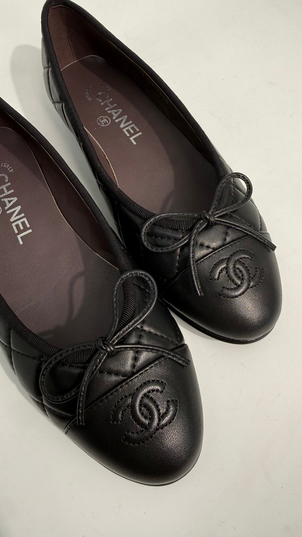 Chanel Ballet Quilted Flats
