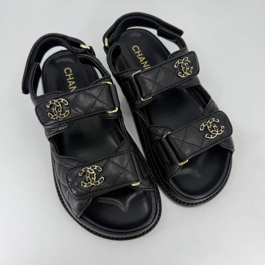 Chanel Dad Sandals (Smooth Leather)