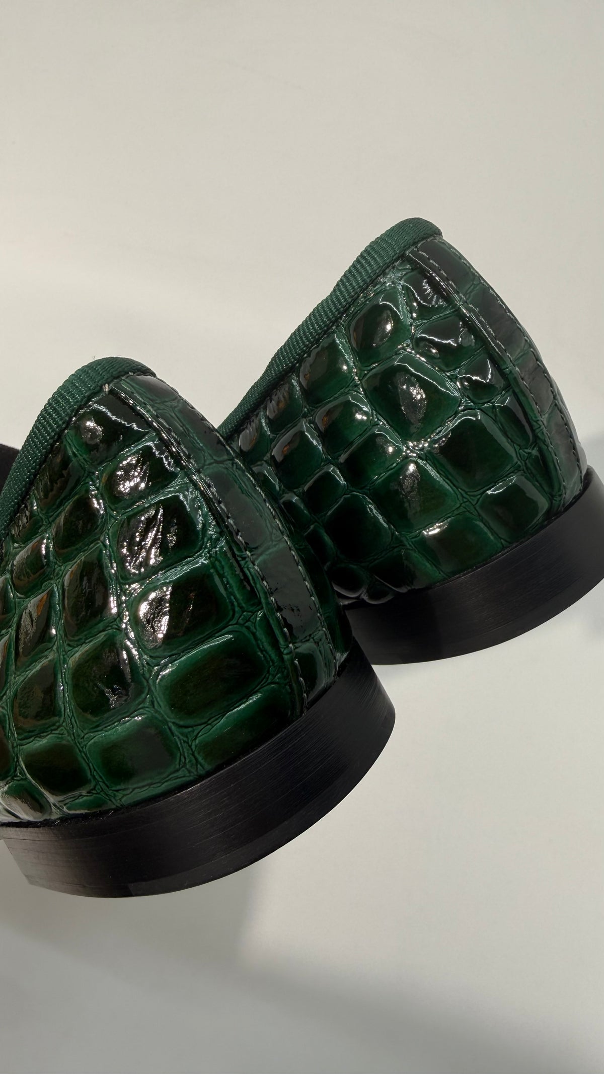 Chanel Croc Ballet Flats