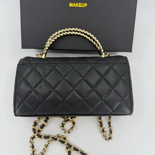 Chanel VIP Chain Crossbody Top Handle