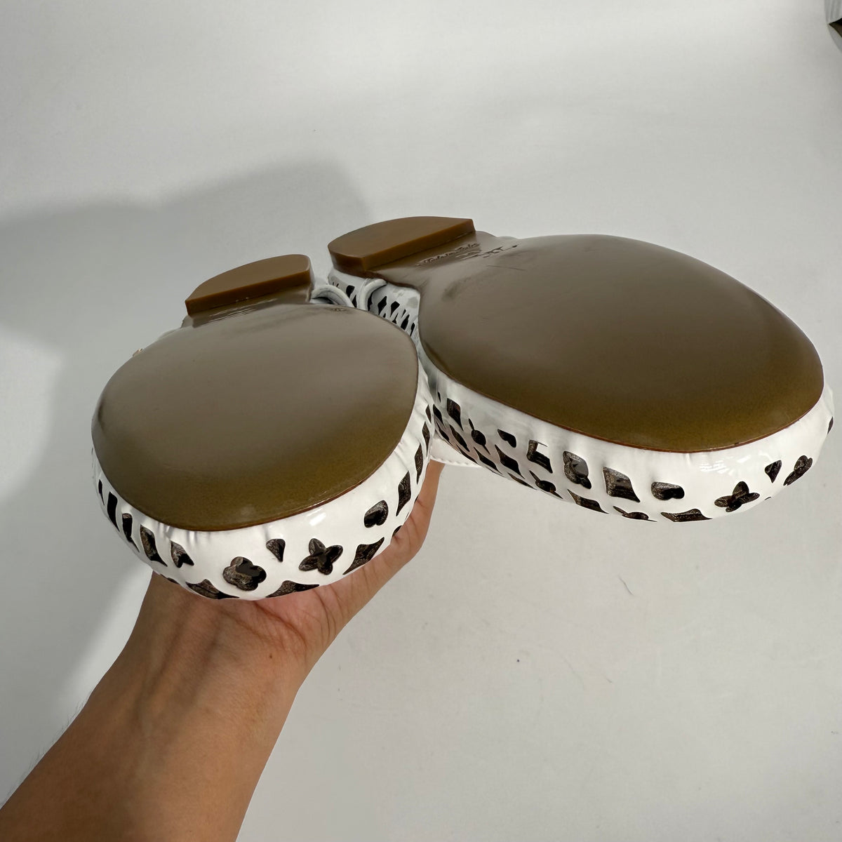 Louis Vuitton Perforated Ballet Shoes