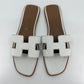 Hermes Oran White