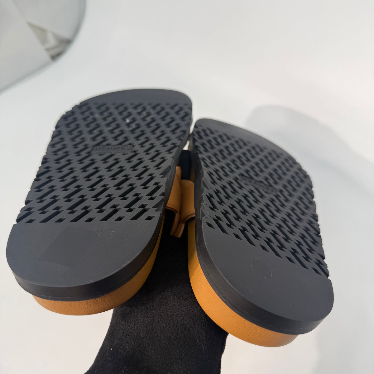 Hermes Extra Sandals Tan