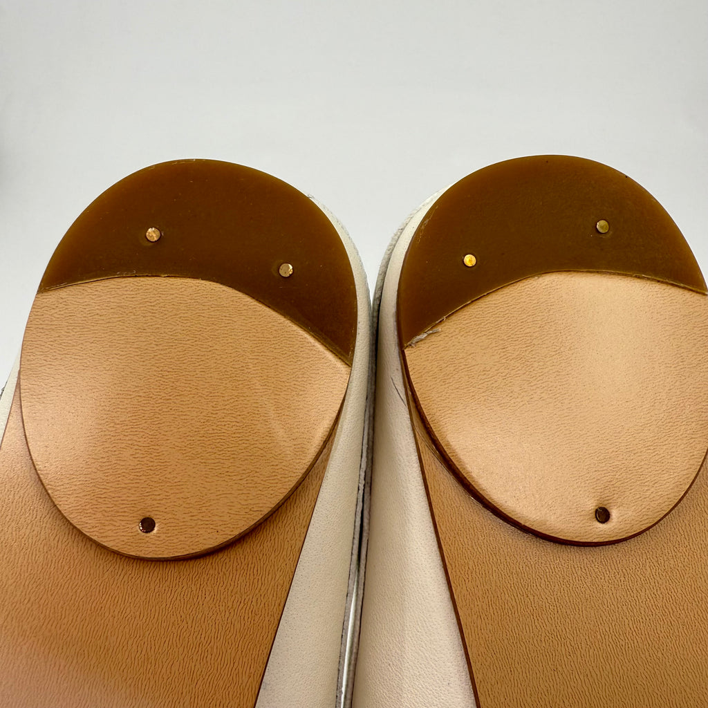 Maison Margiella Flats Mule (White)