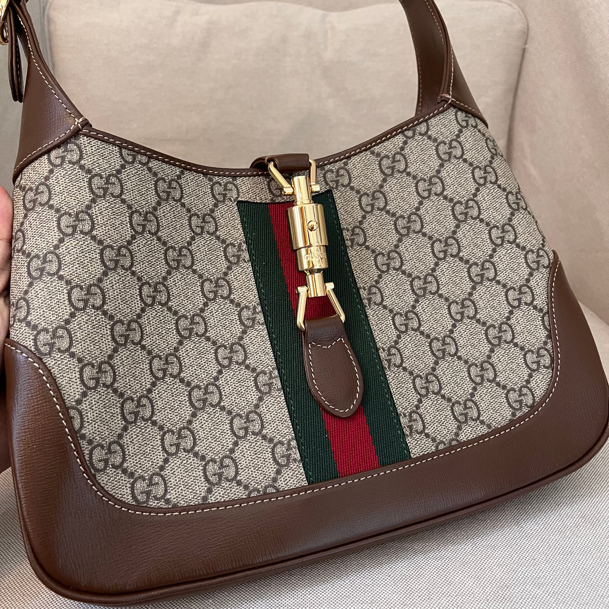 Gucci Jackie Horsebit 1961 (Monogram)