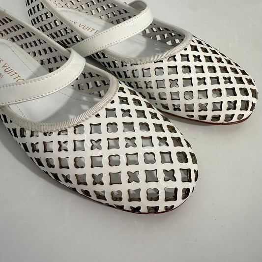 Louis Vuitton Perforated Ballet Shoes