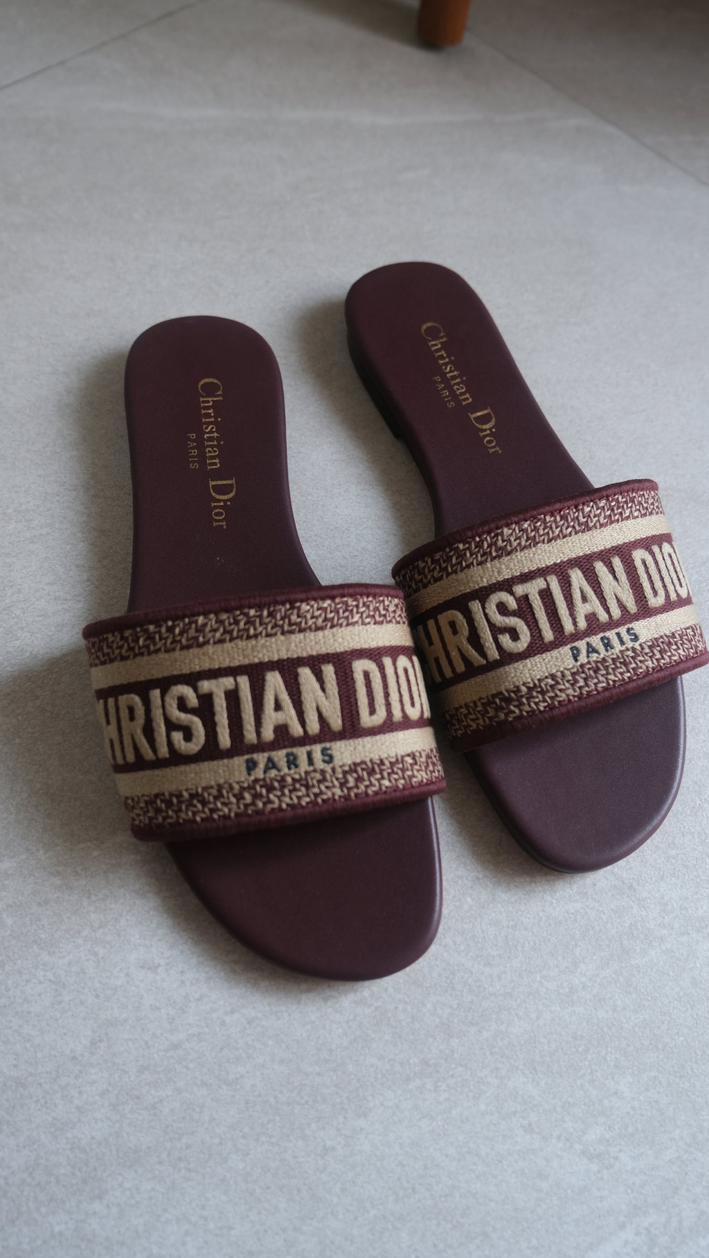 Christian Dior Dway Maroon