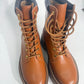Celine Leather Lace-Up Boots