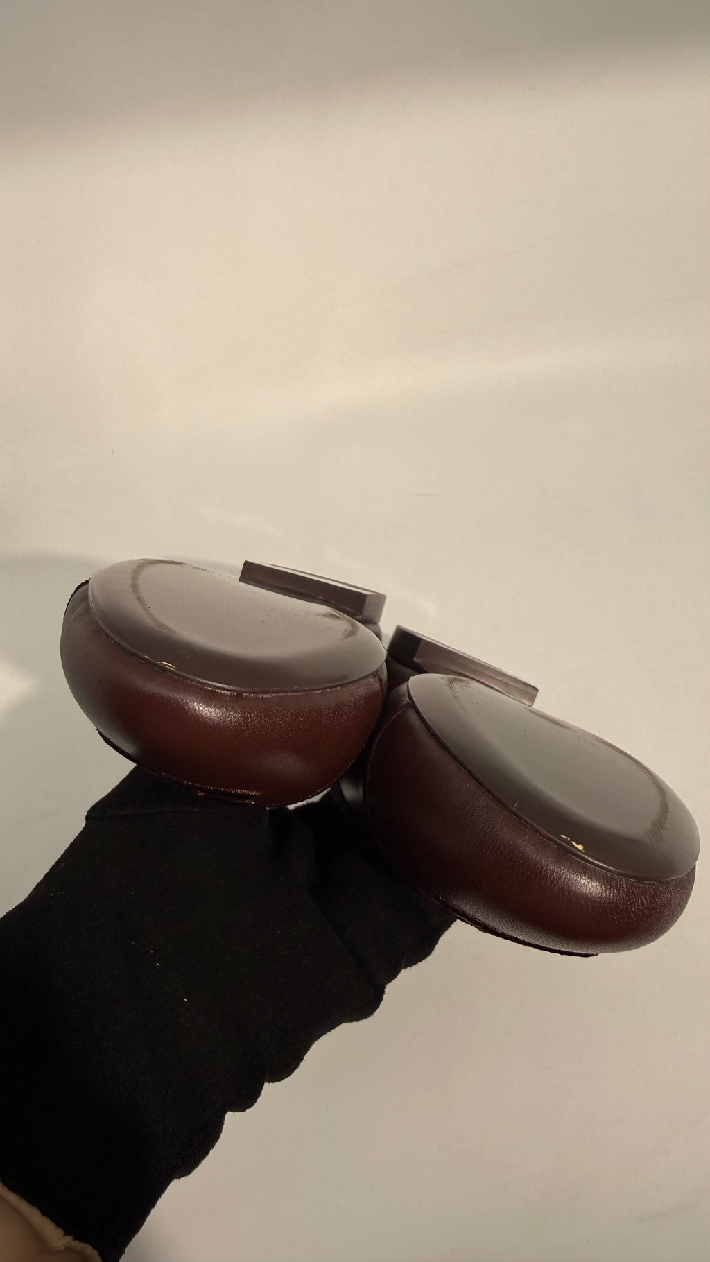 Chanel Mary Jane Ballet Shoes (Brown)