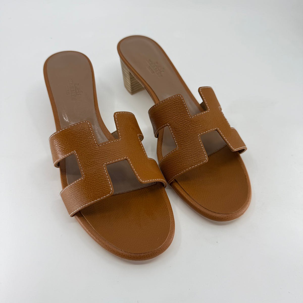 Hermes Oasis Epi Brown